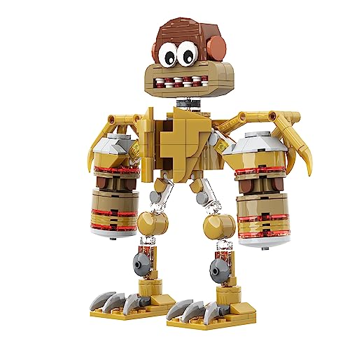 289pcs Flying Monsters Wubbox Building Blocks Set - My Sing Monster Plushies Toy Action Figure - Singing Game Model Kits & Musical Collectible Animals - Kids & Friends DIY Fun Gift for Creative Play