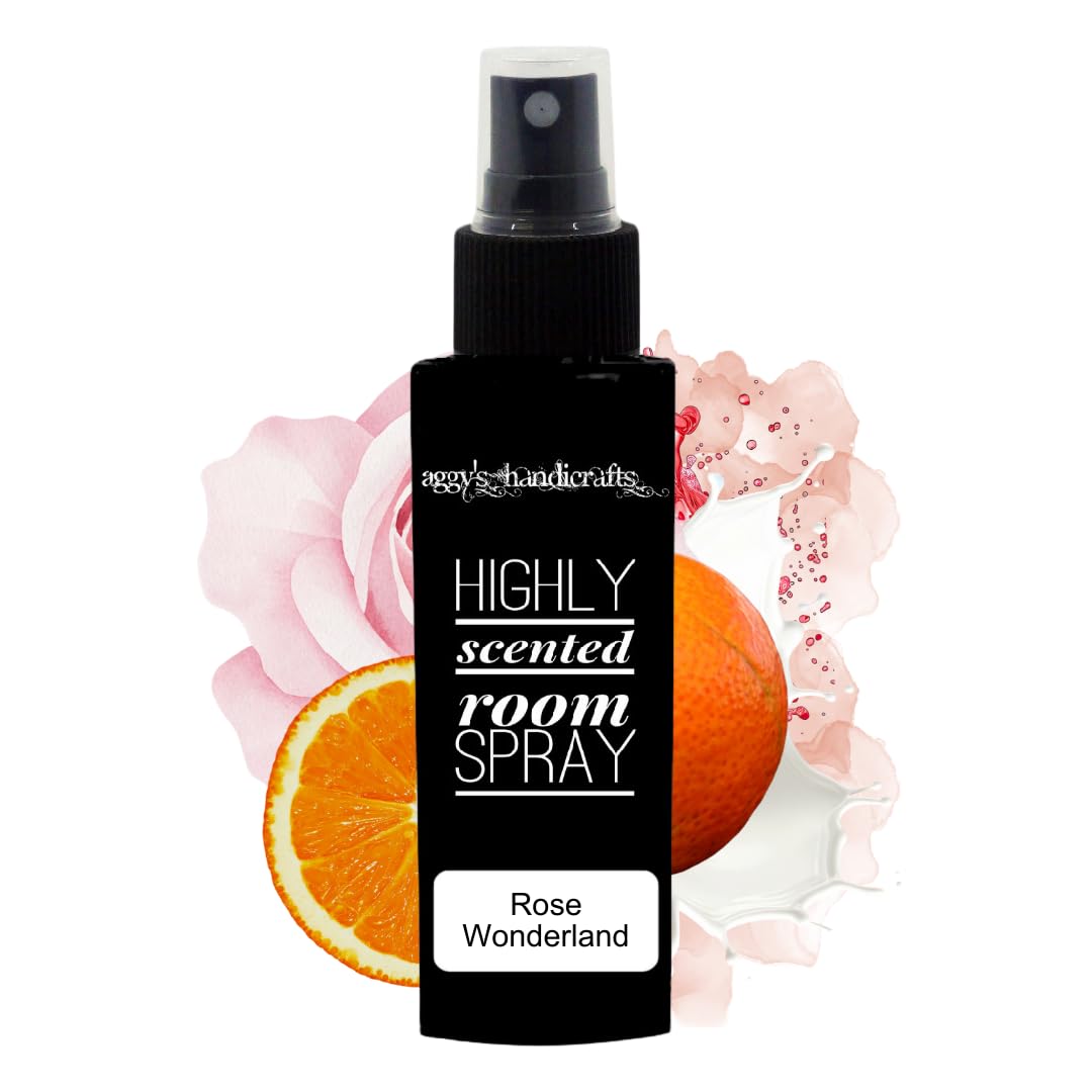 ROSE WONDERLAND Handmade Highly Scented Room Spray (Travel Size)