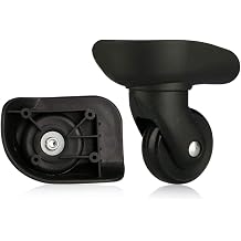 Spinner Luggage Wheels,Luggage Wheels Replacement, 360 Degree Swivel Luggage Mute Wheel Suitcase Replacement Repair Wheels Parts Spinner W178#