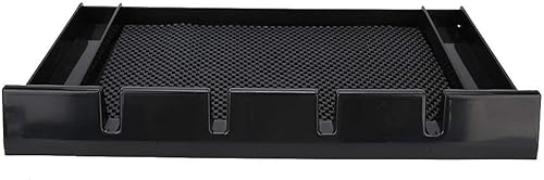 Miniatura 7 de ZJchao Barber Clipper Bandeja, Universal Clipper Trimmer Tool Holder, Caja de almacenamiento de la cortadora de pelo, Estante de aparatos de salón,