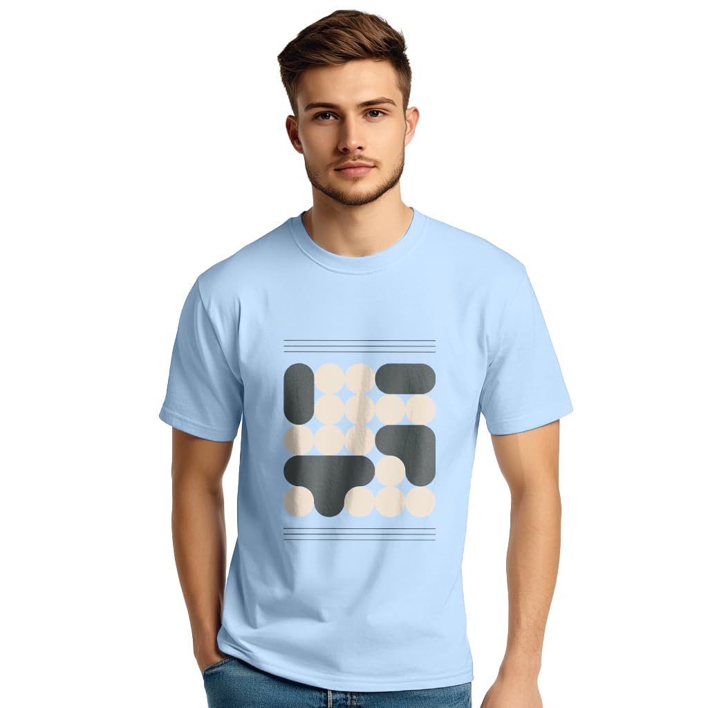 nobero Men's Cotton Regular Fit Graphic Print T-Shirt-picture-22