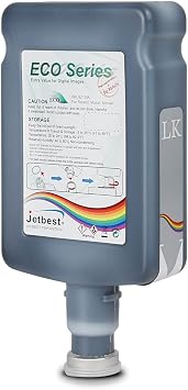 Eco-Solvent Ink for Roland, Mimaki, Mutoh and Epson 500ml Light Black