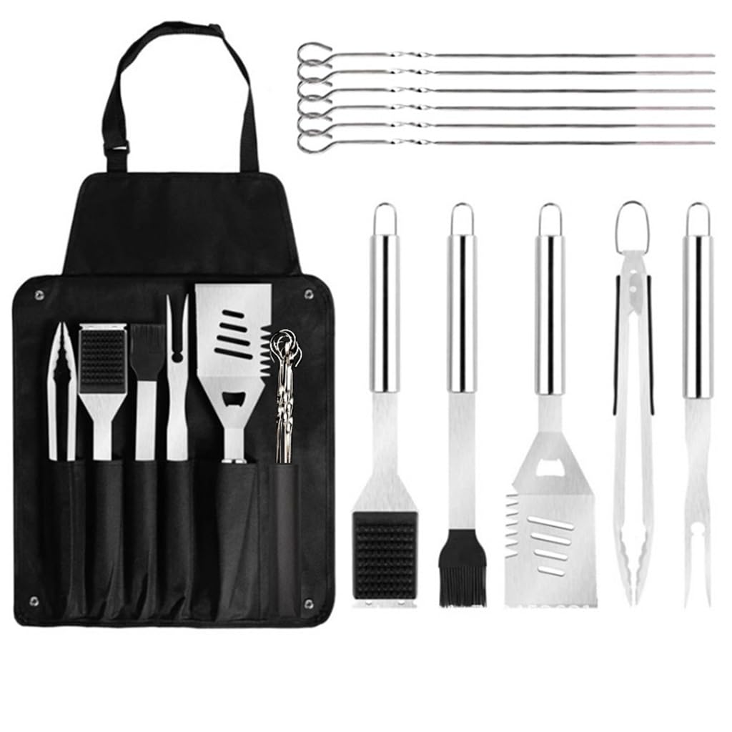 Stainless Steel Barbecue Outdoor Household Shovel Fork Clip Barbecue Tool Set