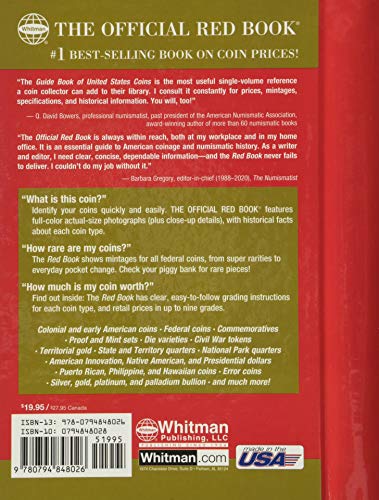 A Guide Book of United States Coins 2021: The Official Red Book of United States Coins - Image 2