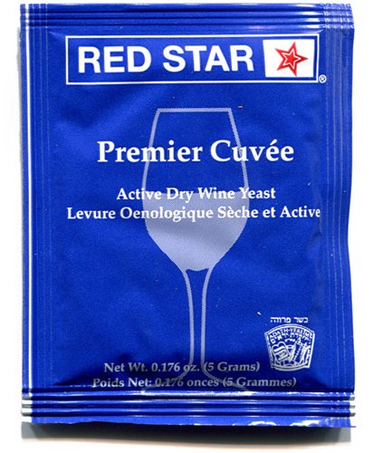 Red Star Premier Cuvee\' Wine Yeast - 12 Pack