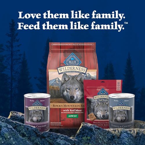 Blue Buffalo Wilderness Beef and Chicken Grill and Turkey and Chicken Grill High-Protein Wet Dog Food for Adult Dogs, 12.5 oz. Cans, 6 Count Variety Pack - image 9