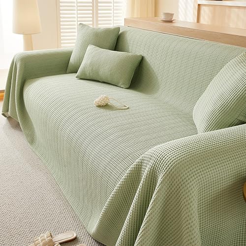 洗えるソファカバー 滑り止めソファプロテクター 2〜3クッションソファ用 爽やかなスリップカバー ほとんどの形状にフィット 夏に最適