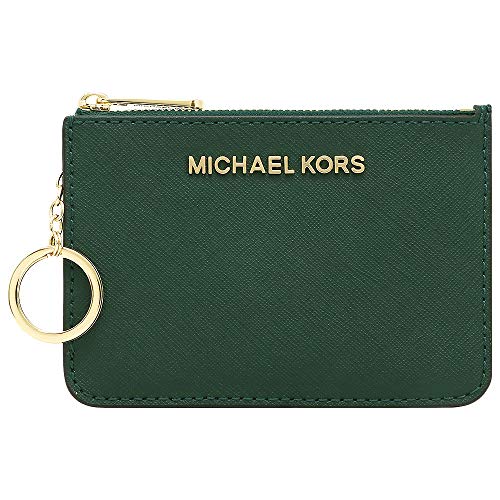 [マイケルコース] MICHAEL KORS コインケース パスケース レディース 35F7GTVU1L 35F7STVU1L 35F8GTVP1B 35F8STVP1B シグネチャー アウトレット (RACING GREEN レーシンググリーン) [並行輸入品]