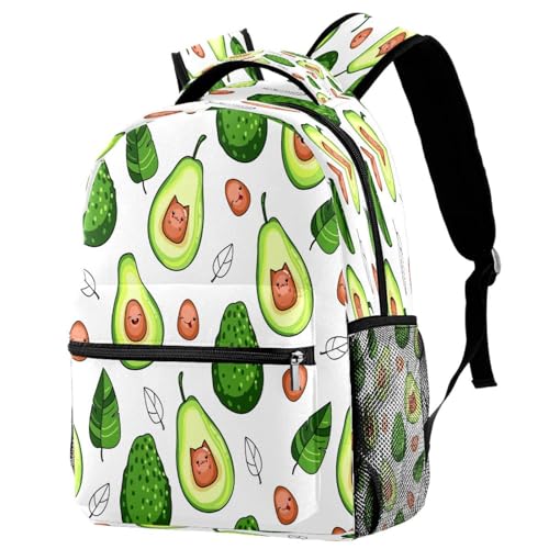 Sac à dos pour adolescentes et femmes Aguacate multicolore parfait en voyage