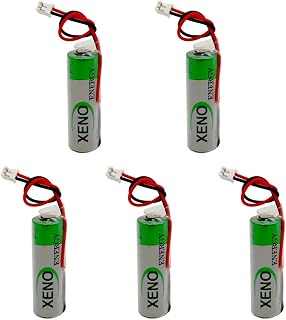 YICUAA 5X XL-060F 3.6v AA Lithium Primary Battery for Xeno Energy XL-060F for Saft LS14500 14500 with Plug