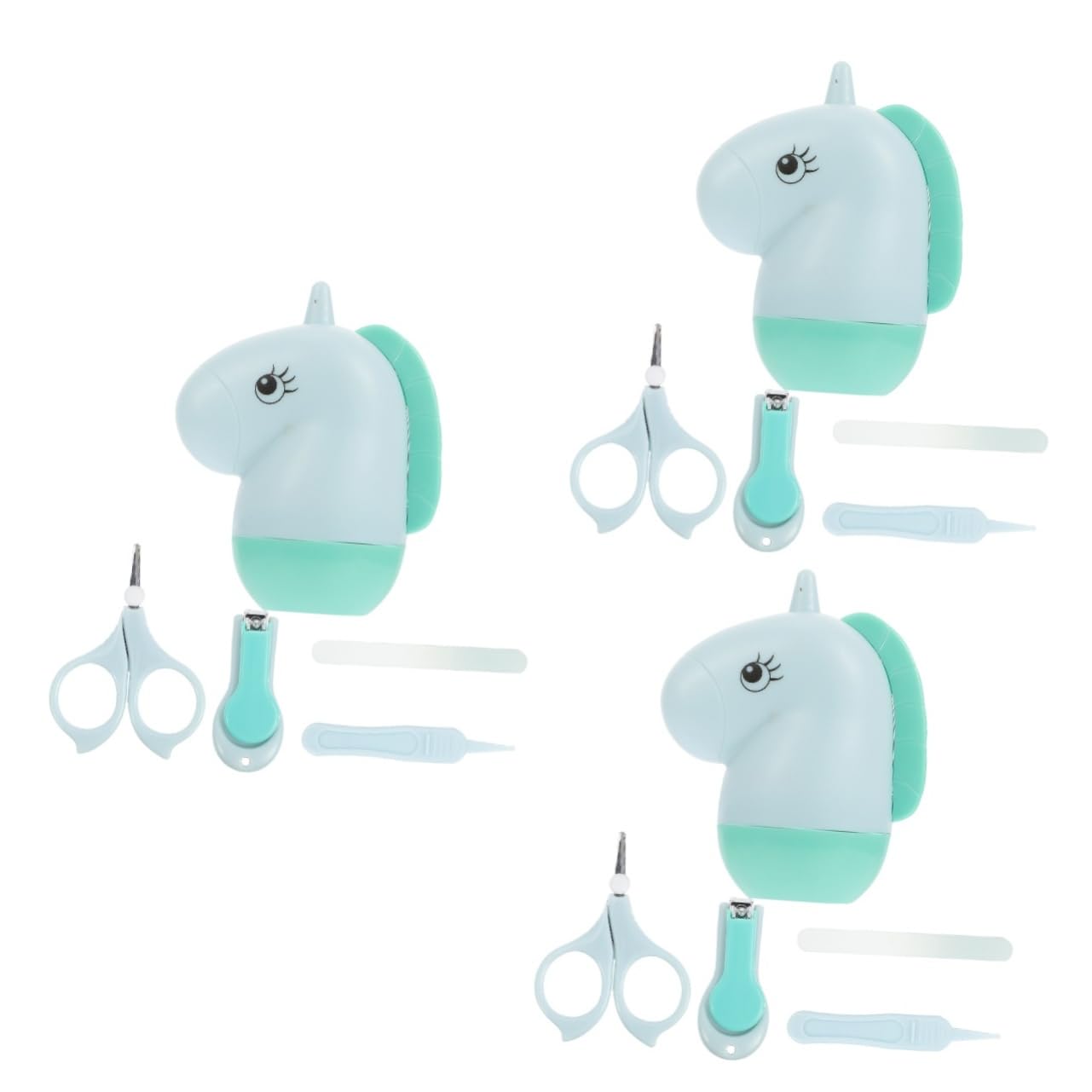 Abaodam 12 Pz set di forbicine per per bambini nail clippers tute per bambini kit per la cura delle del pinzette abito strumento per manicure per bambini AbS