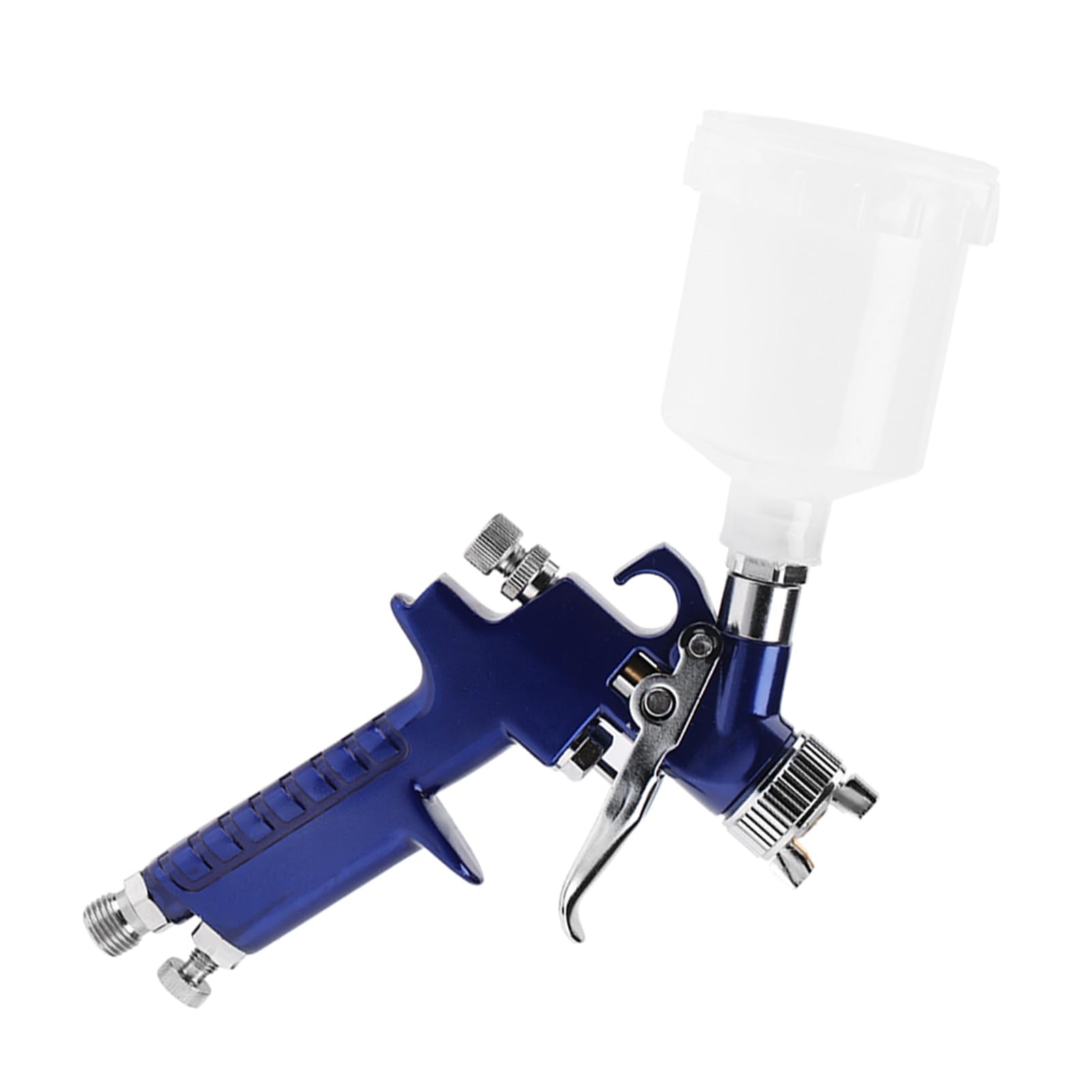 Denash Pistola Pulverizadora con Buen Efecto de Atomización, Capacidad de 125ml, para Pintar Coches, Pistola Pulverizadora, Muebles para Pintar Automóviles (H-2000A 0,8mm)