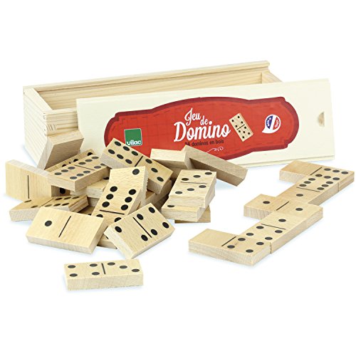 Jeu de dominos éducatif Vilac 6058 jouet d'éveil premier âge en bois