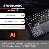 Synerlogic for Adobe Illustrator Quick Reference Keyboard Shortcut Sticker for Any MacBook or Windows PC (Clear-White)