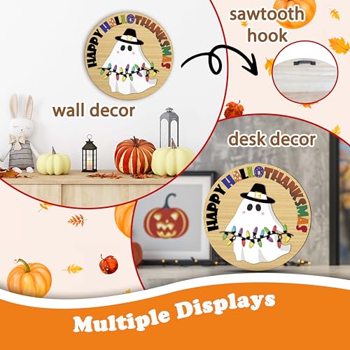 Fantôme D04 : centre de table décoratif pour Halloween et Thanksgiving