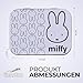 Miffy Kids Bandages – Licensed Product – Metal Case with 24 Bandages – Cute Design Storage Box for Children – Portable First Aid Kit for Backpack & Purse