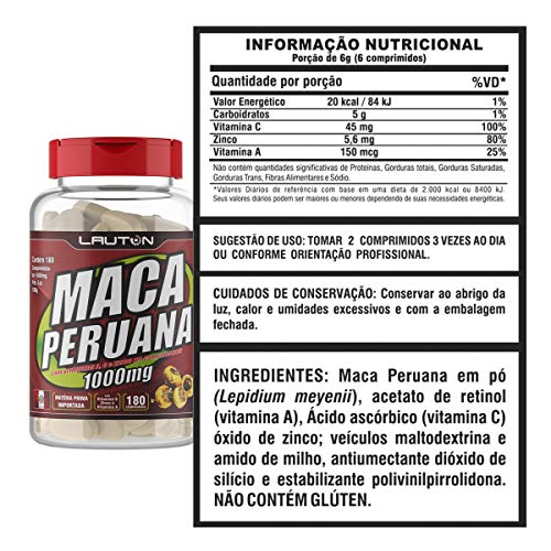 Kit Libido Testosterona Maca Peruana + Arginina 300 Cápsulas