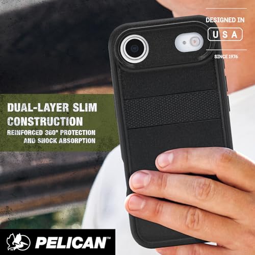 Pelican Protector iPhone Air Case - Rugged MagSafe Phone Case - Black - image 6