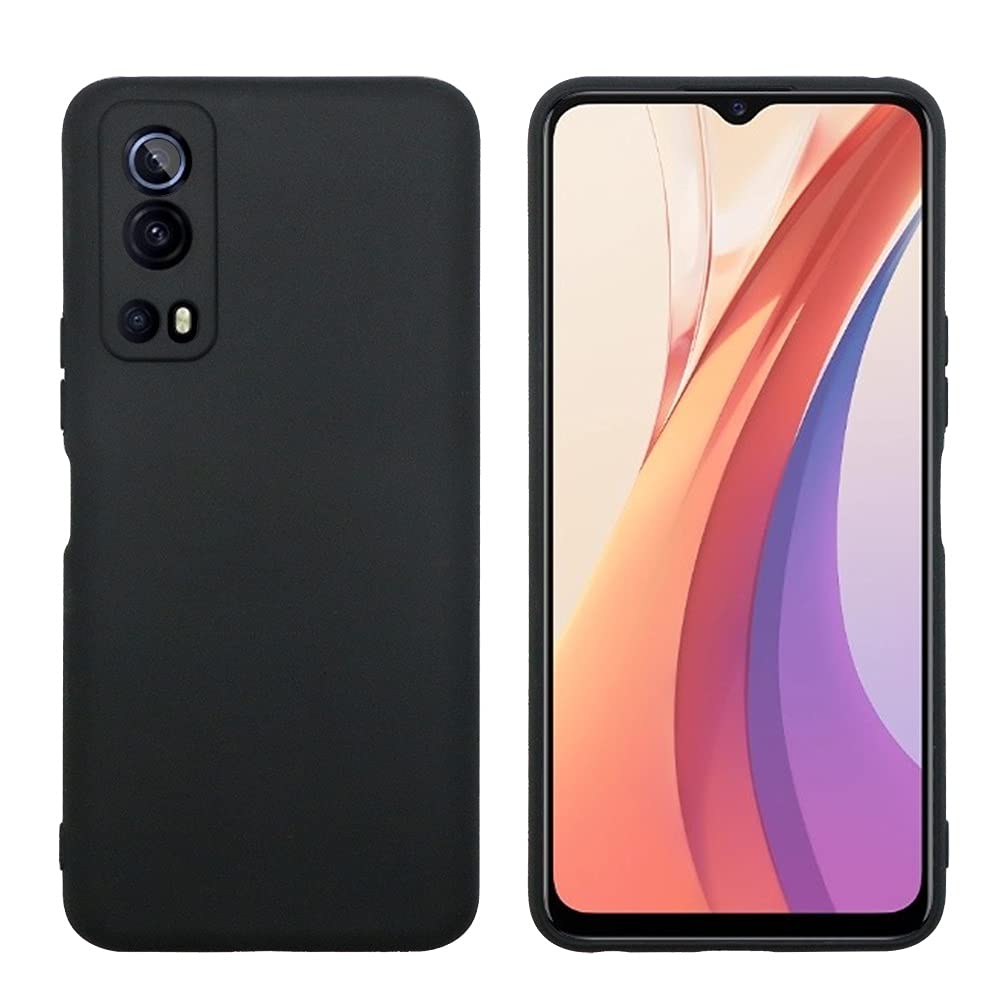 ShopByShop Back Cover for Shock Proof Rubberised Matte Soft Silicon Flexible Back Case Cover for IQOO Z3 5G -Black (B09BJXDZ5S) Amazon Price History, Amazon Price Tracker
