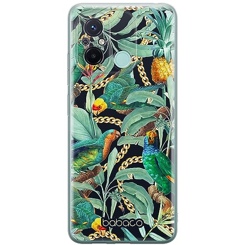 Carcasa Xiaomi Redmi 12C silicona TPU flexible Flowers 058