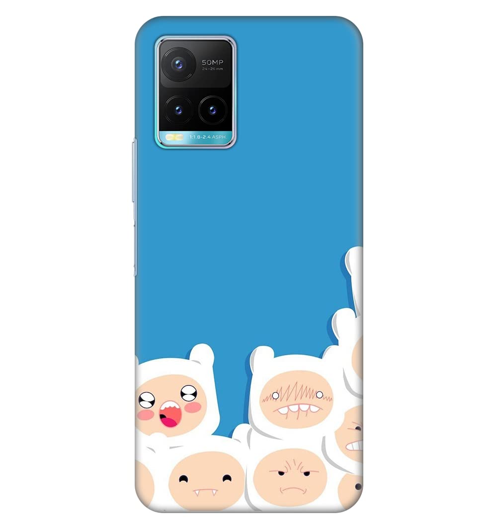 JugaaduStore Designer Printed Slim Fit Hard Case Back Cover For Vivo Y33t / Vivo Y21 / Vivo Y21s / Vivo Y21T / Vivo Y20a / Vivo Y21e / Vivo Y33s / Vivo Y21G / Vivo T1x | Cute Cuddly Bears ( Polycarbonate )