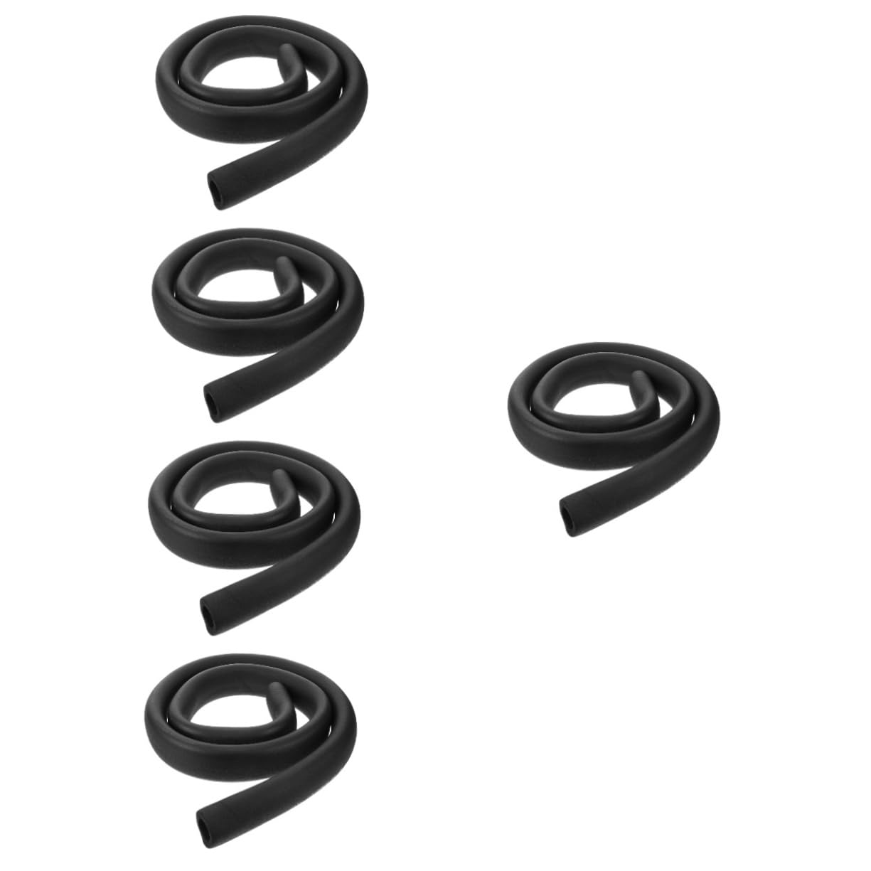 Artibetter 5piezas Tubo Aislante De Agua De Cubierta De Insulación Para Tuberías De Aire Acondicionado Protección Térmica Flexible y Resistente Al Frío Para Instalaciones Exteriores