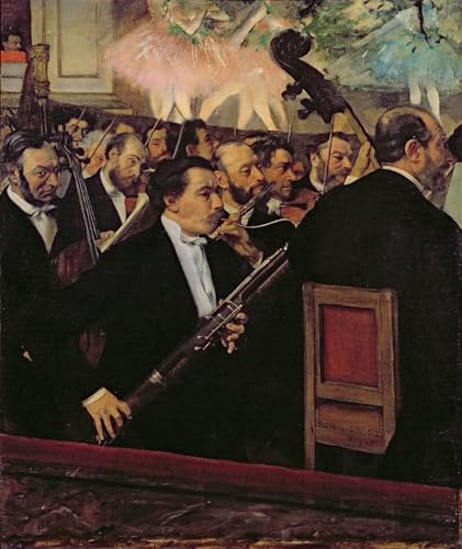 Pintura murales lienzo de Edgar Degas: lienzo decorativo para pared de salón vintage 60x90