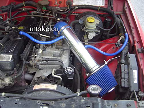 PERFORMANCE AIR INTAKE KIT COMPATIBLES FOR 1991-1995 JEEP WRANGLER 2.5L l4, 4.0L l6 ENGINE (BLUE)
