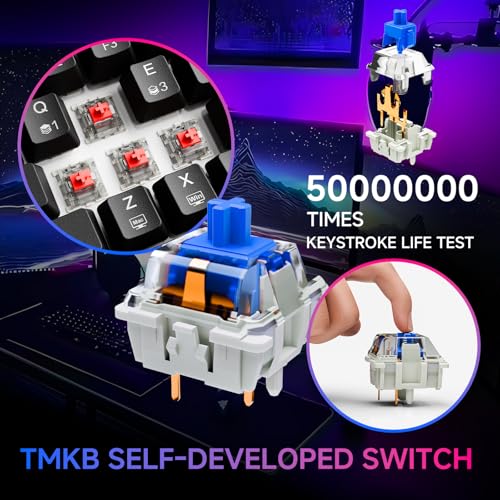 Teclado Mecánico Gamer T63 60% Inalámbrico miniatura 4