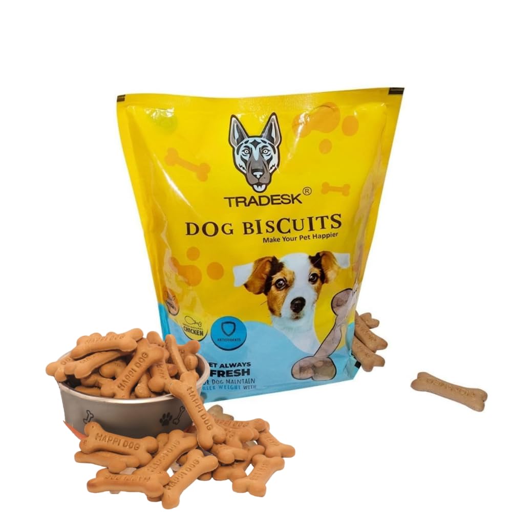 Tradesk Premium Dog Biscuits, Treat (Chicken, Adult, 1 KG) (B0C5T9D2FP) Amazon Price History, Amazon Price Tracker
