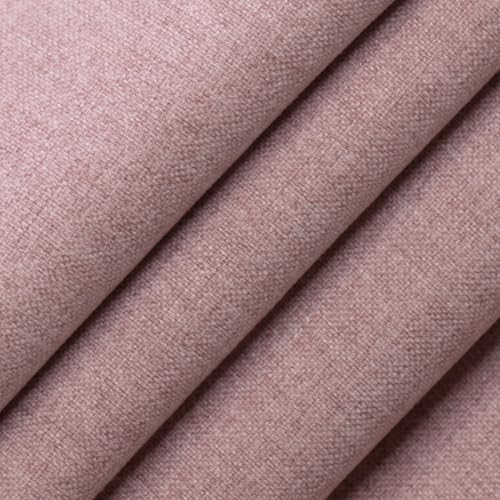Purple Performance Grade Plain Solid Tweed Textures Upholstery Fabric by