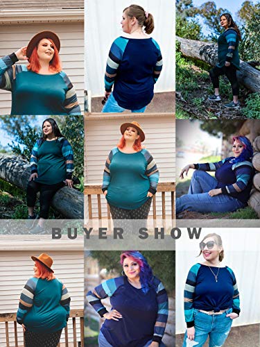 Plus Size Shirts for Women 3X Casual Long Sleeve Tops Burgundy 22W