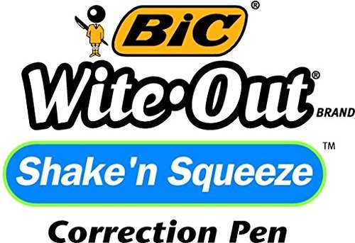 Bic White-Out Shake'n Squeeze Correction Pen 4 pcs sku# 1849482MA