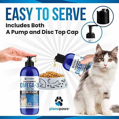 Omega 3 Fish Oil for Cats - Better Than Salmon Oil for Cats - Kitten + Cat Vitamins and Supplements - Cat Health… - Image 6