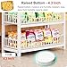KK-GAL Retail Candy Display Rack, Commercial Snacks Retail Displays Shelf Cart, Rolling Storage Basket Stand for Market, Industrial Storage Shelf with Hooks for Retail Store,White 5 Tier for 50cm