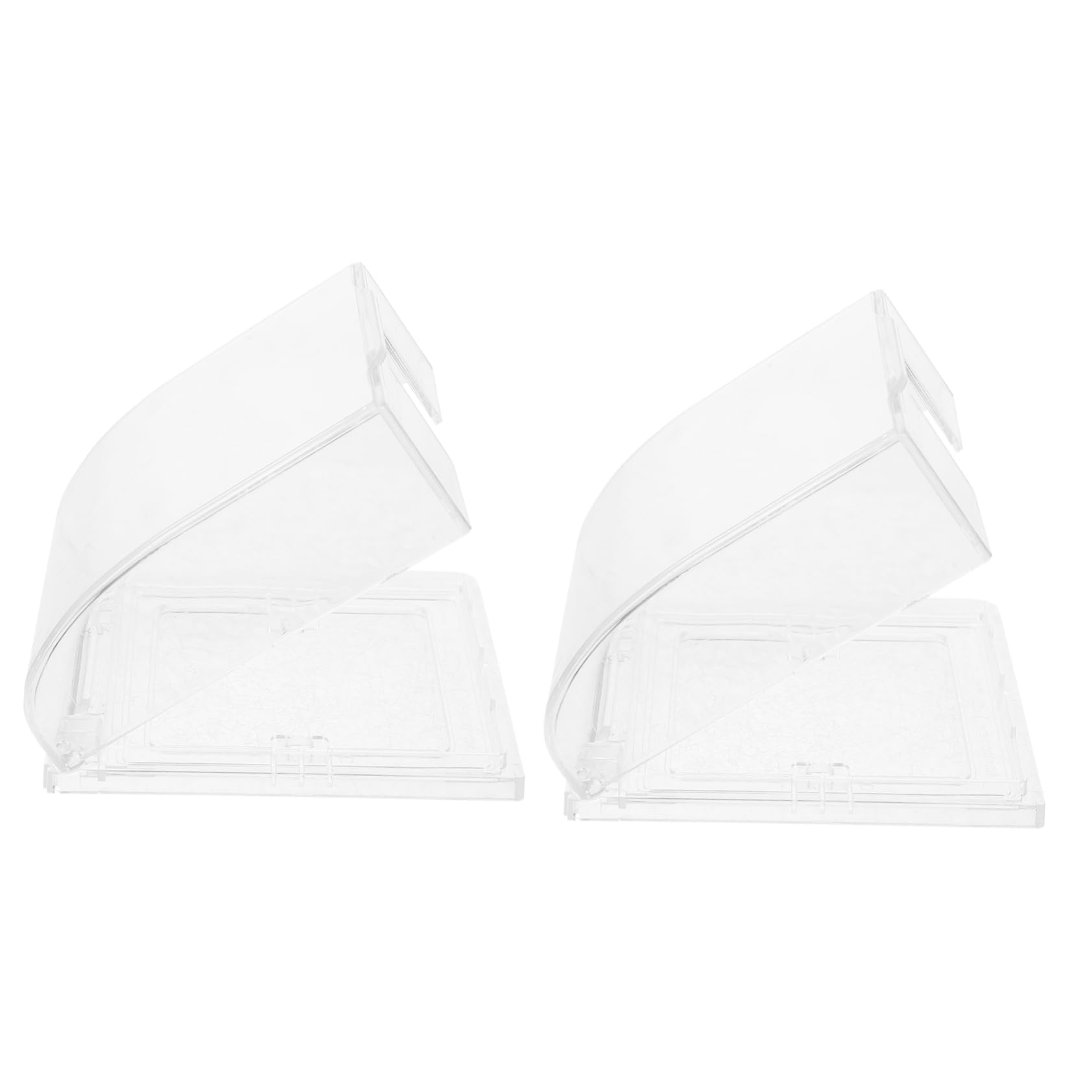 Hemobllo 10piezas Cubierta Protectora De Enchufes Para Niño Niña Diseño Transparente Seguridad Infantil Para Interruptores y Enchufes Protector De Pared Para Casa y Guarderías