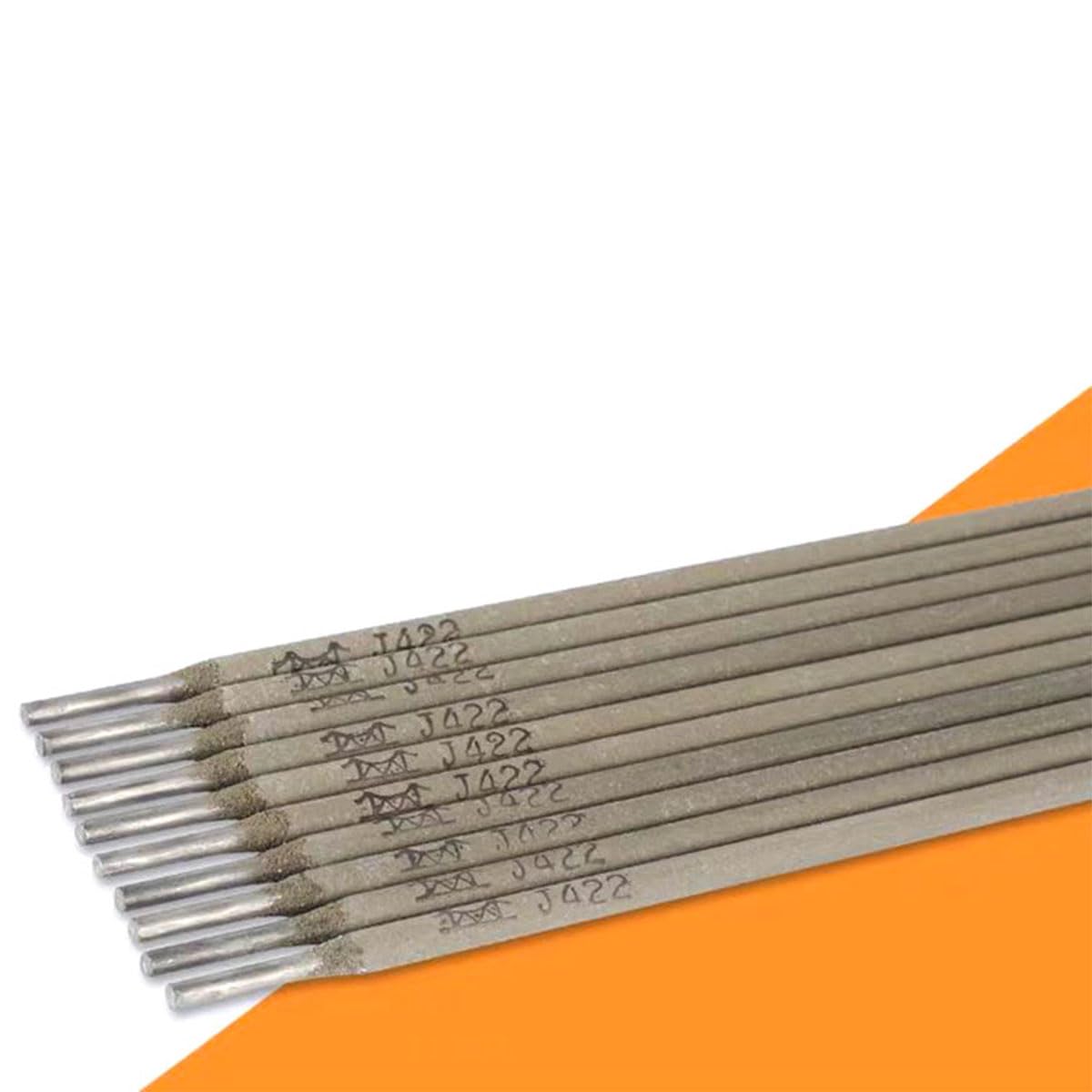 Pręty spawalnicze ze stali nierdzewnej, Pręty spawalnicze ze stali węglowej J422 2,5 x 350 mm Opakowanie 30-300 szt.(2.5 2.5kg 150pcs)