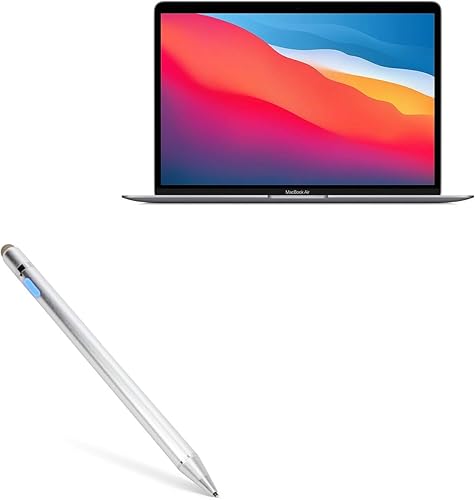 BoxWave Lápiz óptico compatible con Apple MacBook Air (M1 2020) (Stylus Pen AccuPoint Active Stylus, lápiz digital electrónico con punta ultrafina,