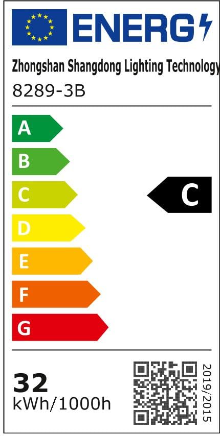 Ventilateur Plafond Avec Lumière 50 Cm Blanc - Télécommande, 6 Vitesses, LED Dimmable VOLISUN
