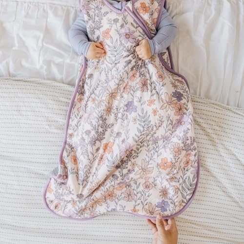 Image of Premium 3-Layer Knit Sleep Bag 1.7 TOG inchFlora inch by Copper Pearl