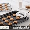 Country Kitchen Nonstick Stackable Bakeware Set - Deluxe Heavy Duty, Durable, Easy Release Baking Set, 8 Pcs, Black #4