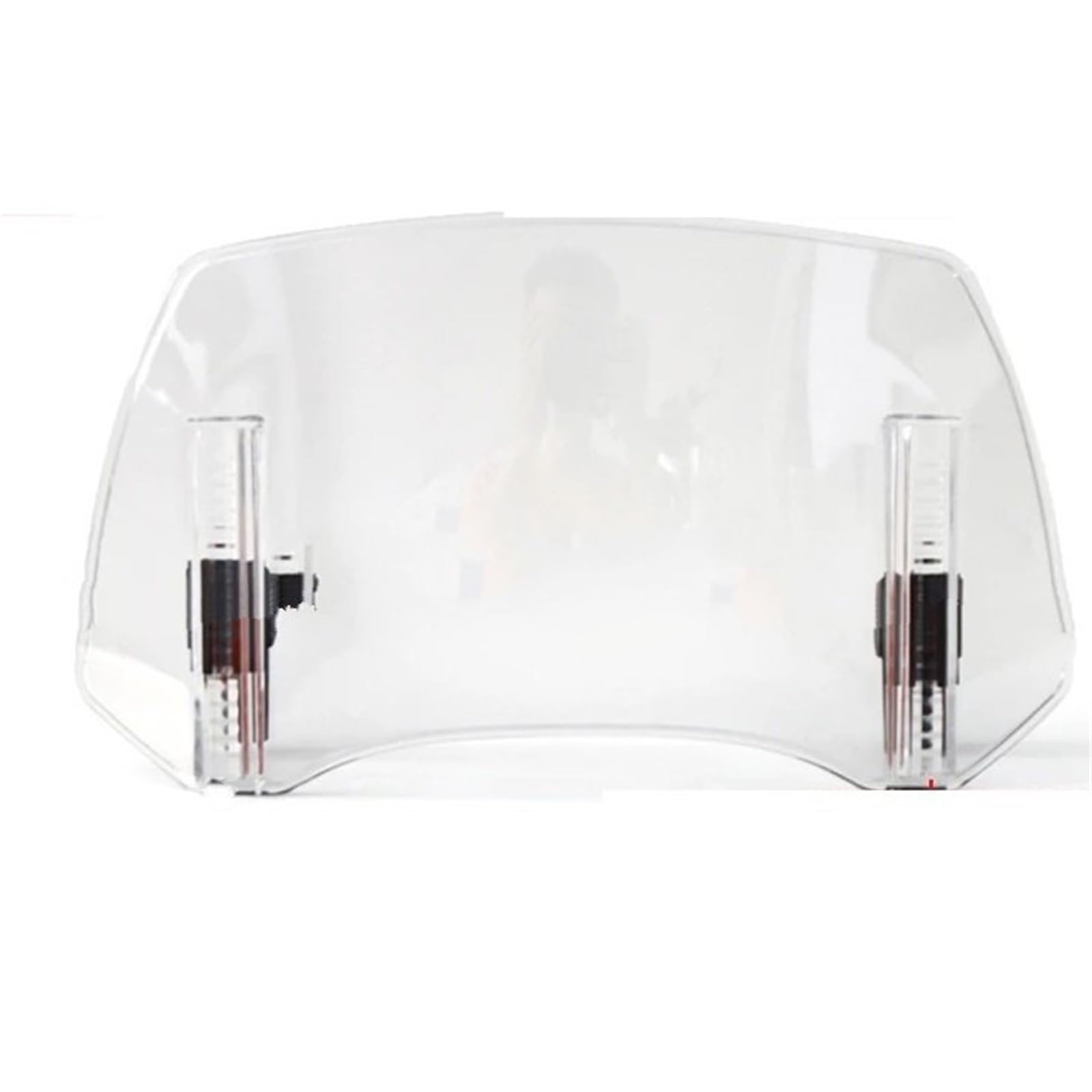 Przednia szyba motocyklowa Pasuje do YAMAHA, Pasuje do HONDA, regulowany spojler na przednią szybę motocykla(B Medium Transparent)