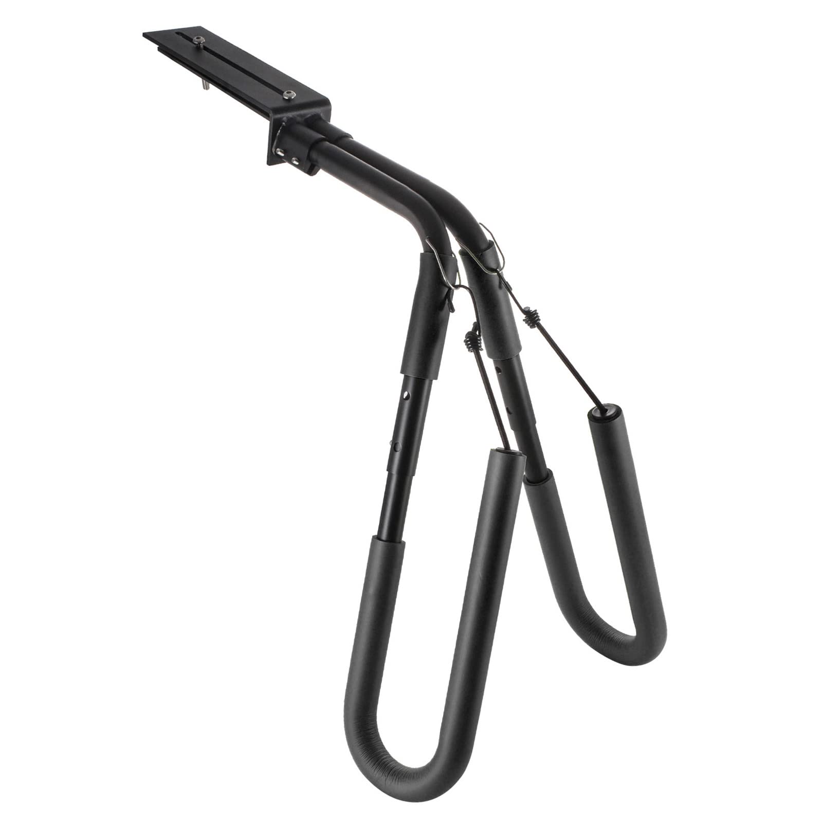 Soporte para Tabla de Surf para Scooter y ciclomotor Soporte Lateral para Bicicleta Soporte para Tabla de Surf para Tabla Corta y Tabla Larga Soporte Universal para Tabla de (Negra)
