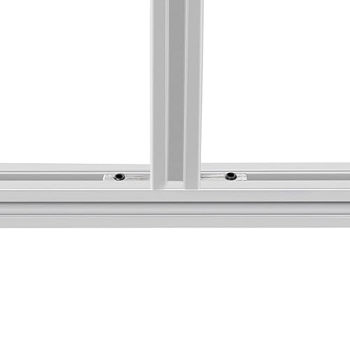 Miniatura 7 de 2 piezas de 300 mm (11.8 ") ranura en T 2020 extrusión de aluminio estándar europeo anodizado riel lineal para piezas de impresora 3D y CNC DIY plata