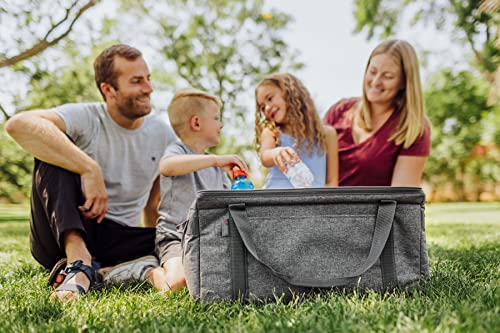 Picnic Time Nfl Philadelphia Eagles 64 Can Collapsible Insulated Cooler, (Heathered Gray) (716-00-105-244-2) #TOP4