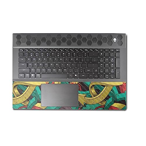Image of MightySkins Carbon Fiber Skin Compatible With Alienware M18 R1 (2023) Full Wrap Kit - Triadic Arrows | Protective, Durable Textured Carbon Fiber Finish | Easy To Apply & Change Style | Made in the USA
