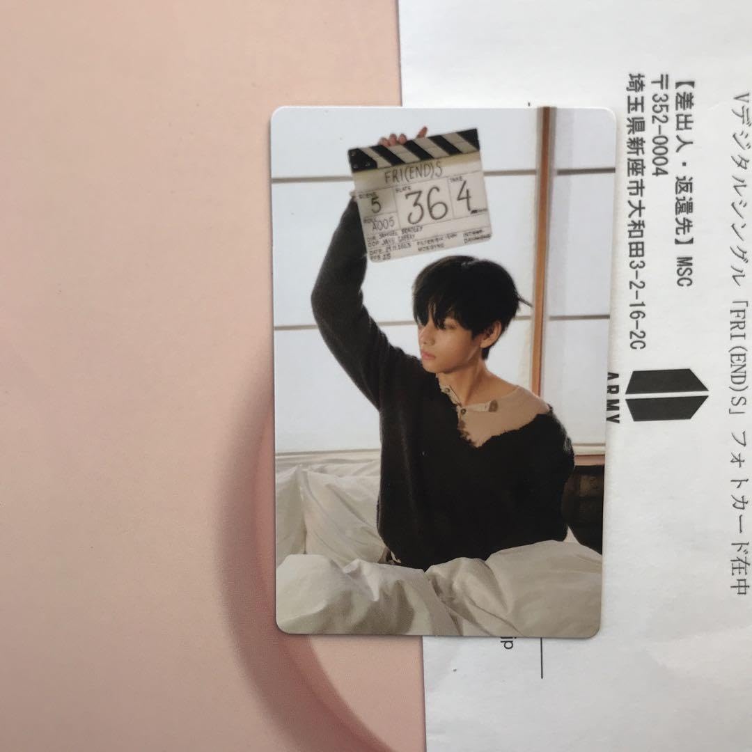 Amazon.co.jp: BTS FRIENDS JPFC V テヒョン テテ特典 抽選限定フォト 