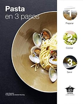 Paperback Pasta en 3 pasos (80 Recetas Paso a Paso / 80 Recipes Step by Step) (Spanish Edition) [Spanish] Book