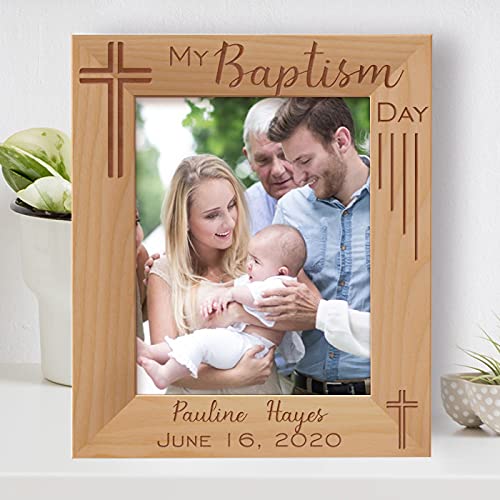My Baptism Day Personalized Wooden Frame 8