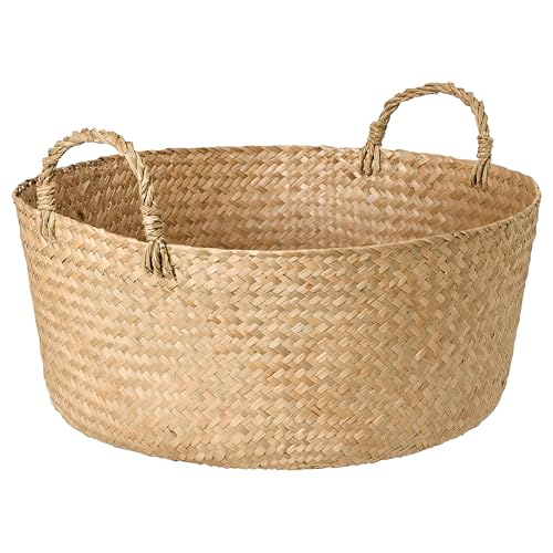 SANDJORD Basket, sedge, 46x20 cm